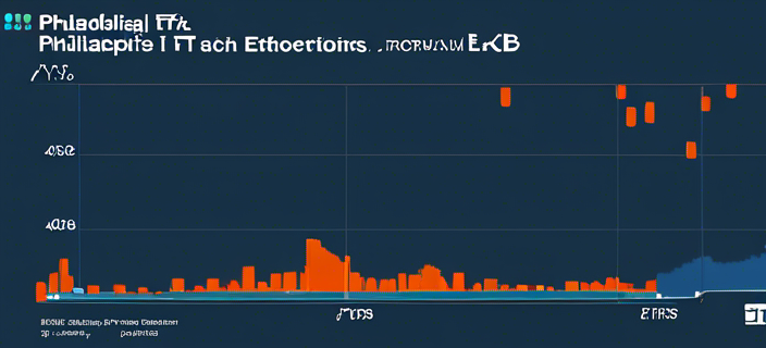 A graph showing the slight fluctuations in tech ETFs and the Philadelphia Semiconductor index’s gain