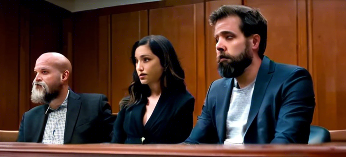 Former Twitter executives in a courtroom setting